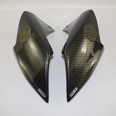 Cover Shell Intake Panel, Motorcycle frame - carbon-color-water-transfer