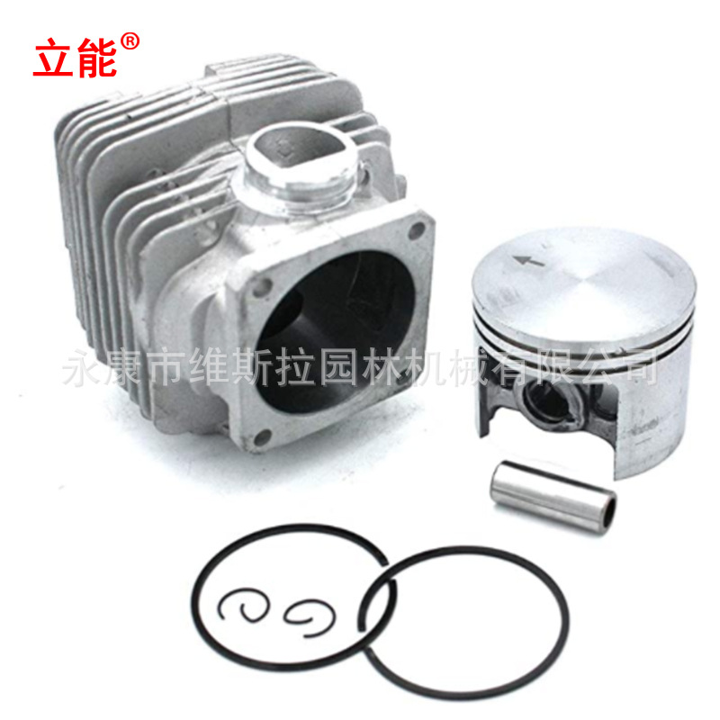 油锯配件气缸总成适用于52mm for MS381汽缸活塞多用途汽缸配件