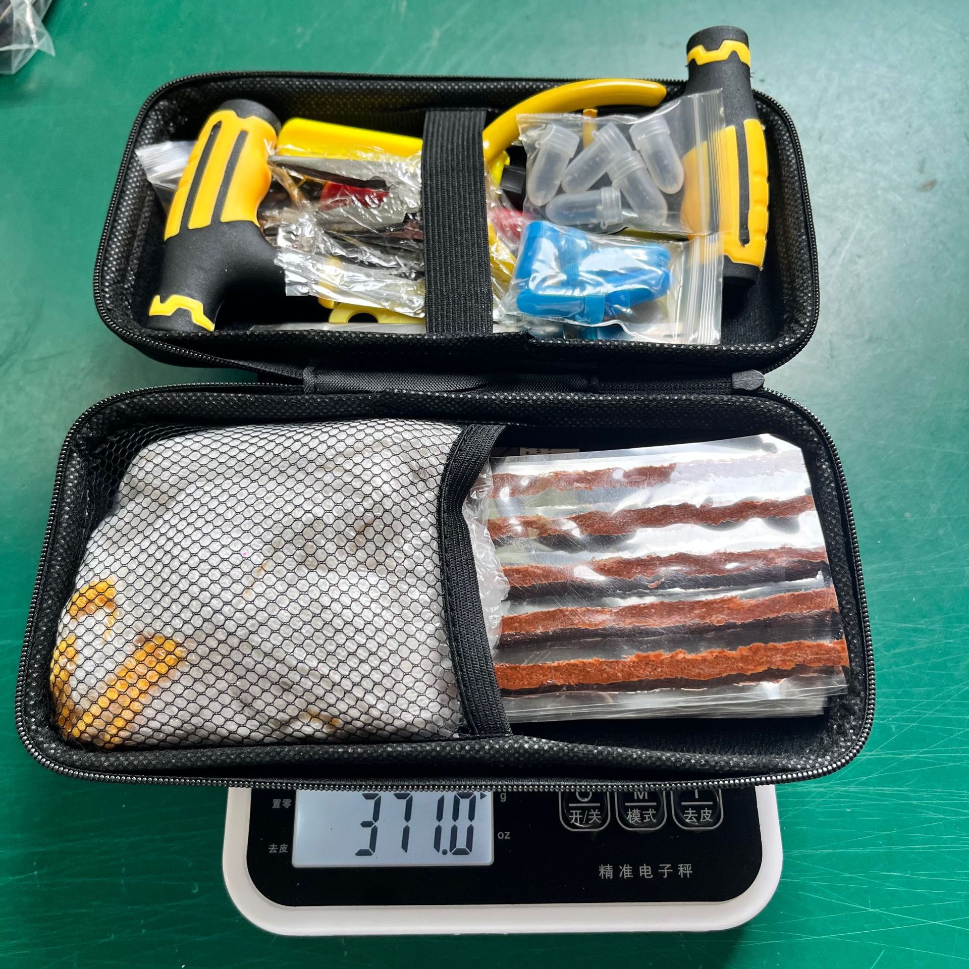 Emergency Tire Repair Tool Kit for Cars, Motorcycles, Electric Vehicles, Vacuum Tire Repair Tool Kit