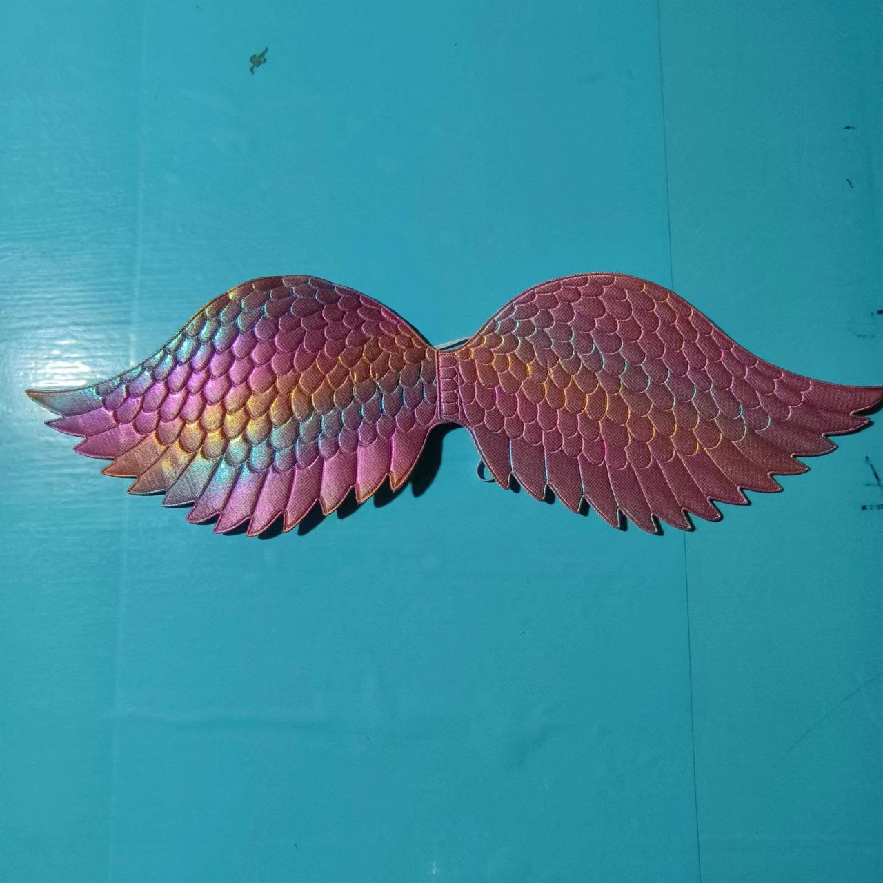 Show de baile infantil Ángel alas unicornio elfo alas coloridas trajes de fiesta accesorios espectáculo vestido