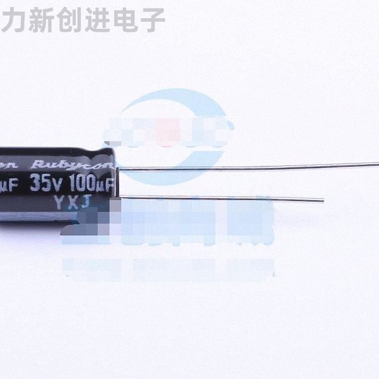 35YXJ100M6.3X11描述100uF 35V电解电容器