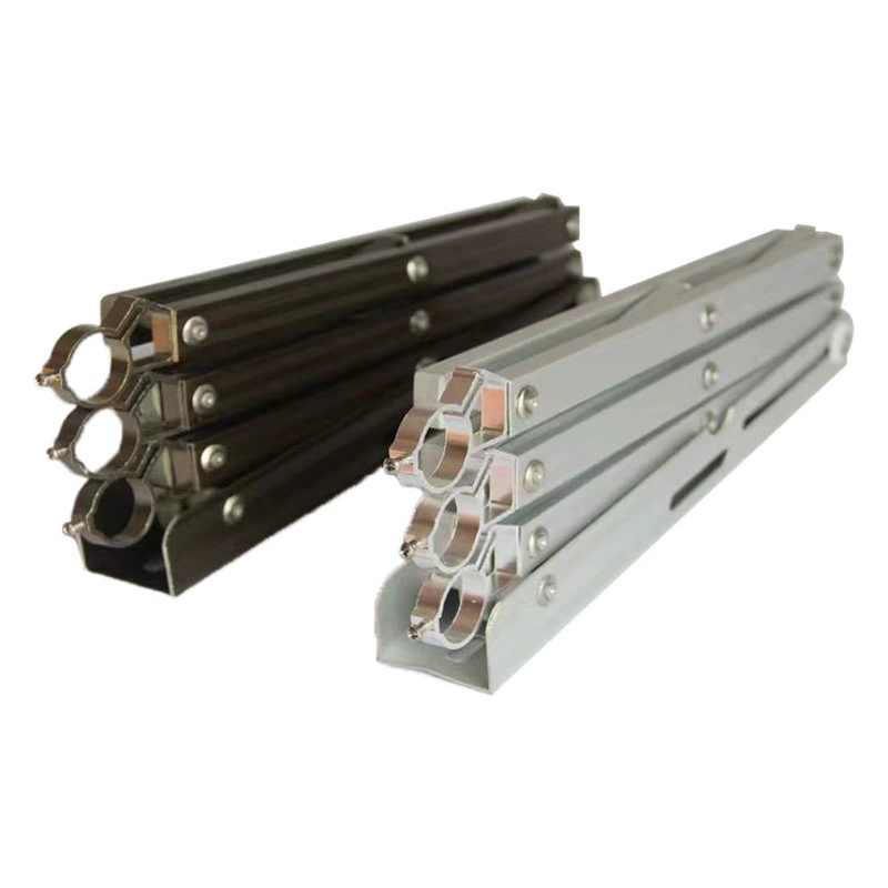 Утолщенная и усиленная удочка для верхней одежды Уличная двухтактная Балконная сушилка для одежды Телескопическая складная вешалка для одежды