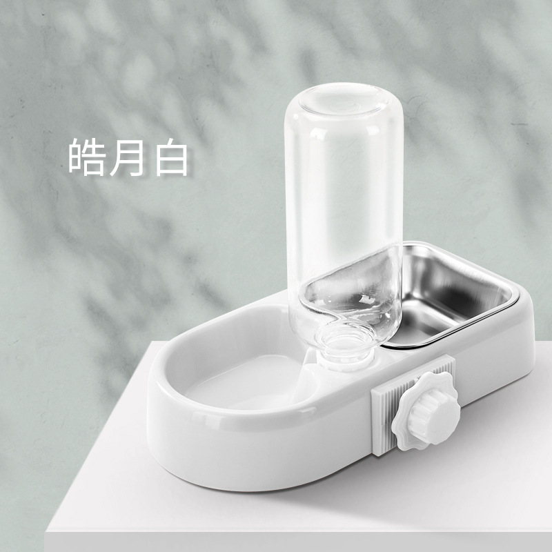 Colgante automático jaula perro fuente de beber colgando jaula gato fuente de beber Alimentador automático traje de suministros para mascotas