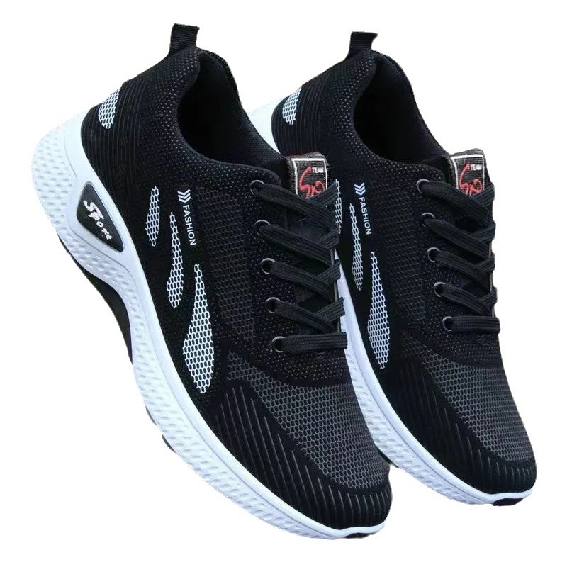 2024 nuevos zapatos deportivos de otoño para hombre, zapatos informales más fácil para combinar, zapatos ligeros transpirables para hombre, suela suave antideslizante resistente al desgaste