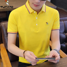 啄木鸟t恤男短袖纯棉宽松2025新款夏季高端正品名牌潮牌男装半袖