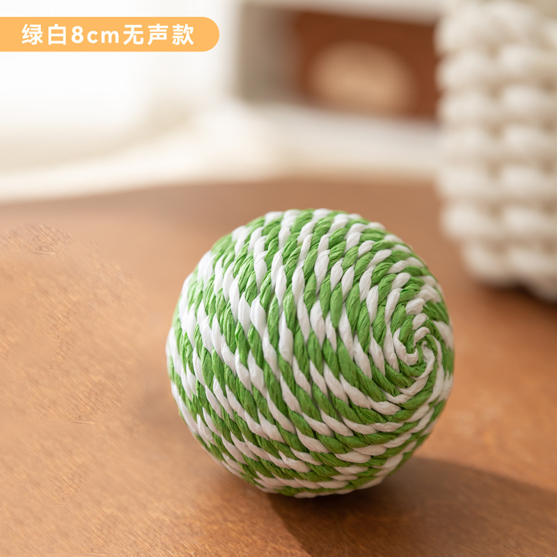 Gato colorido juguete de pelo de seda, pelota de pelo para gatos, peluche para gatos, palillos de mordida resistentes, artículos para gatos