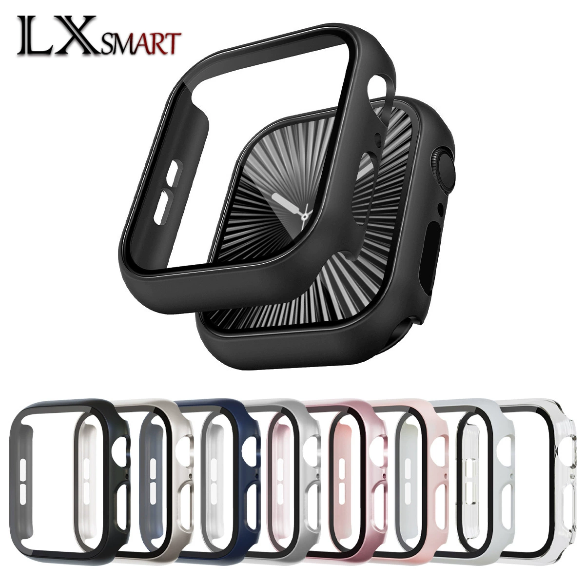 Применимо Apple Watch Apple watch S10 защитная оболочка PC впрыска закаленная пленка оболочка пленка все в одном чехол для часов