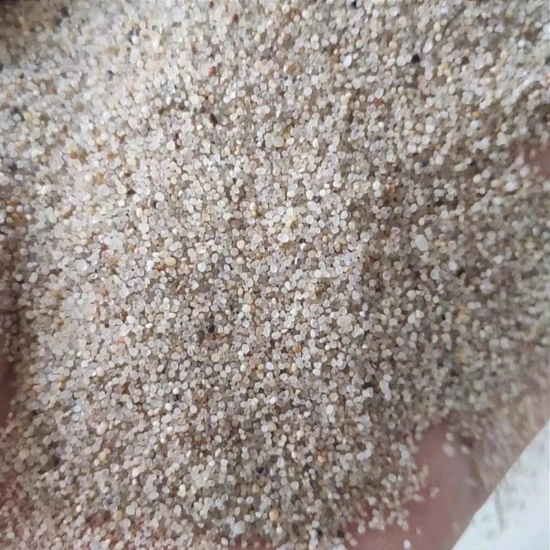 油田压裂支撑剂石英砂 圆粒砂水洗无尘海沙儿童沙滩沙 油田压裂砂