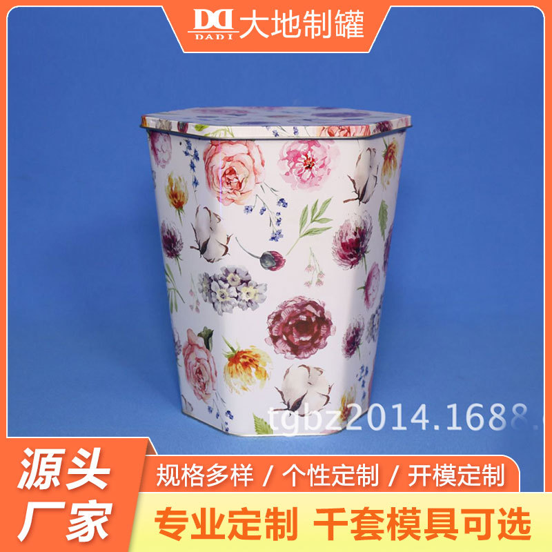 饼干铁罐方形曲奇密封铁盒批发各类饼干盒 马口铁印刷食品包装罐