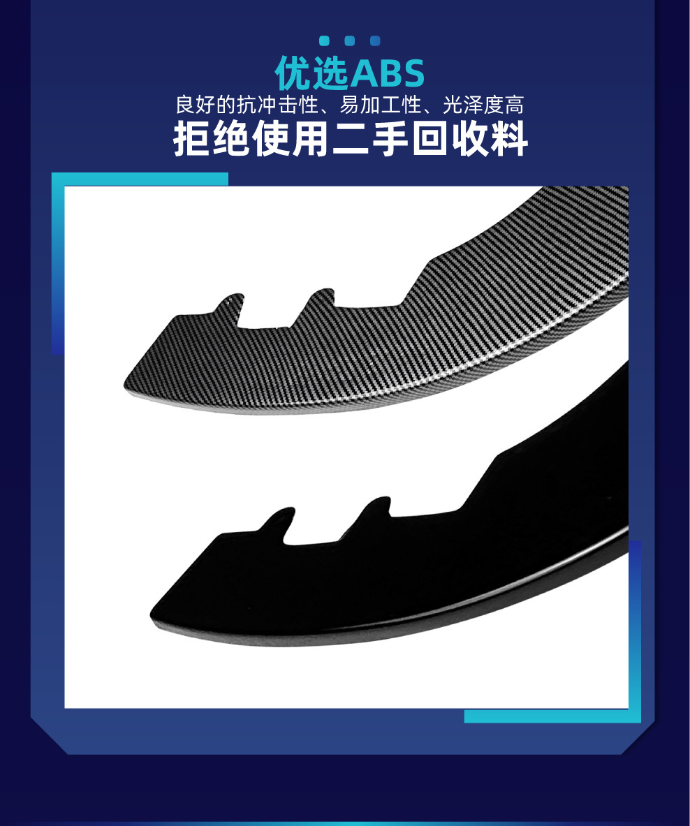Suitable for BMW M2 F87 Performance Edition 2016-2021, specialized rear lip spoiler body kit for cross-border modification