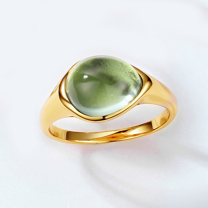 Transfronterizo exclusivamente para anillo de plata S925 de estilo europeo y americano, caramelo de color de alta calidad, personalidad de lujo ligera, joyería de mano de tendencia al por mayor