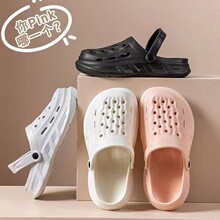 厂家直销外穿洞洞鞋女拖鞋男家居耐穿EVA可外穿