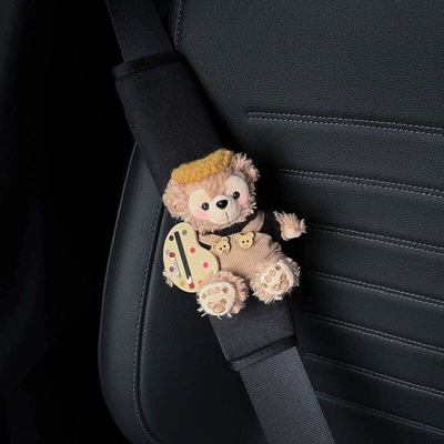 Dada Car Seatbelt Shoulder Pad | Seat belt shoulder pad - tianfei-ka-pants-painter-1-black-shoulder-pad