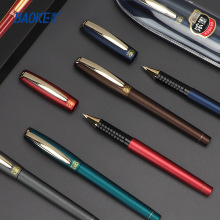 宝克5038大容量中性笔考试办公商务签字笔送礼高档水笔可印刷LGOG