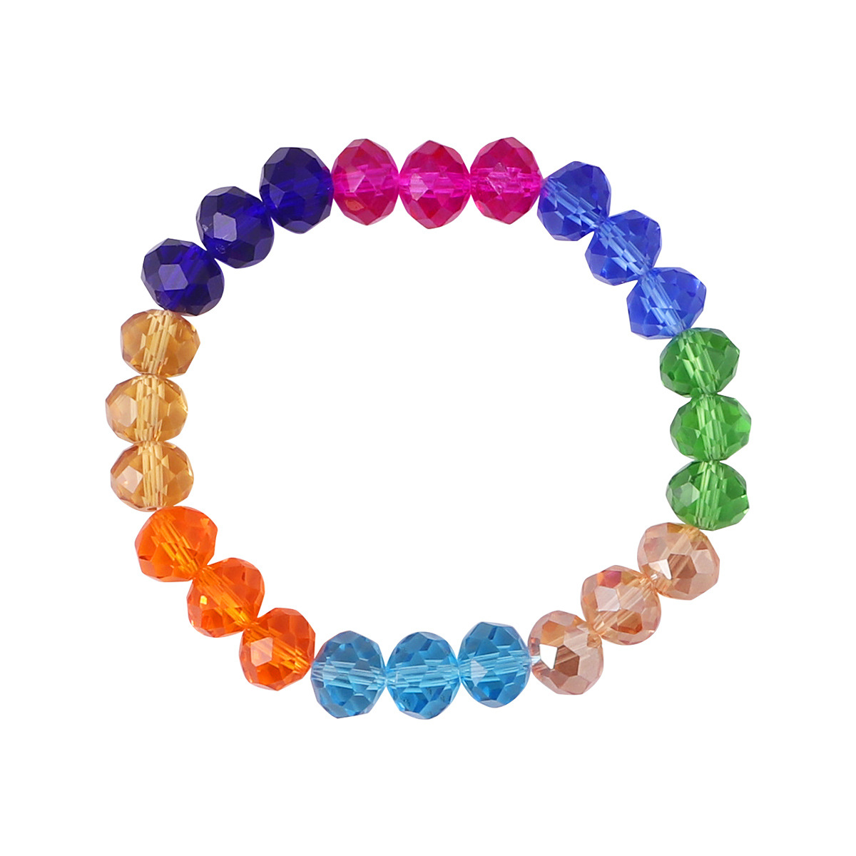Retro Round Glass Beaded Bracelets