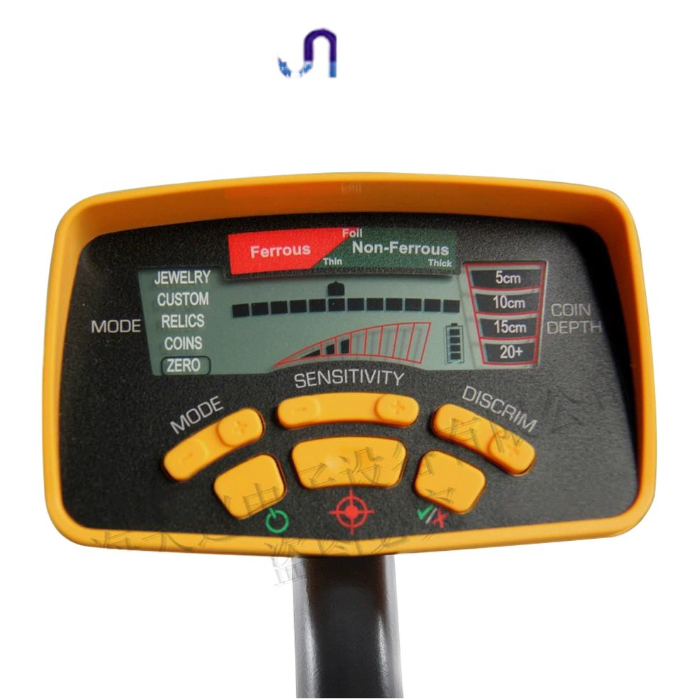Новый зонд сокровищ археологический металлоискатель простой MD-6350 жидкокристаллический дисплей может различать золото, серебро и медь