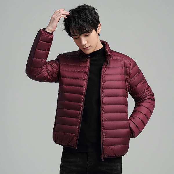 90182 Burgundy stand collar-90 cashmere