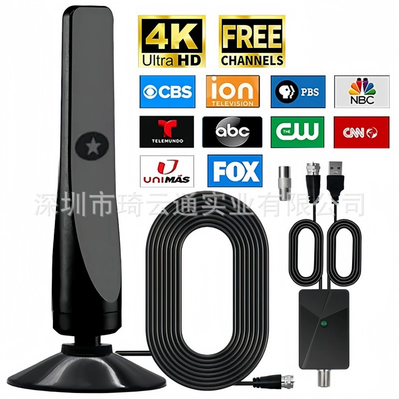 Factory Direct Amazon горячая Распродажа Крытая наземная волна Цифровая телевизионная антенна hdtv-t2 цифровая телевизионная антенна