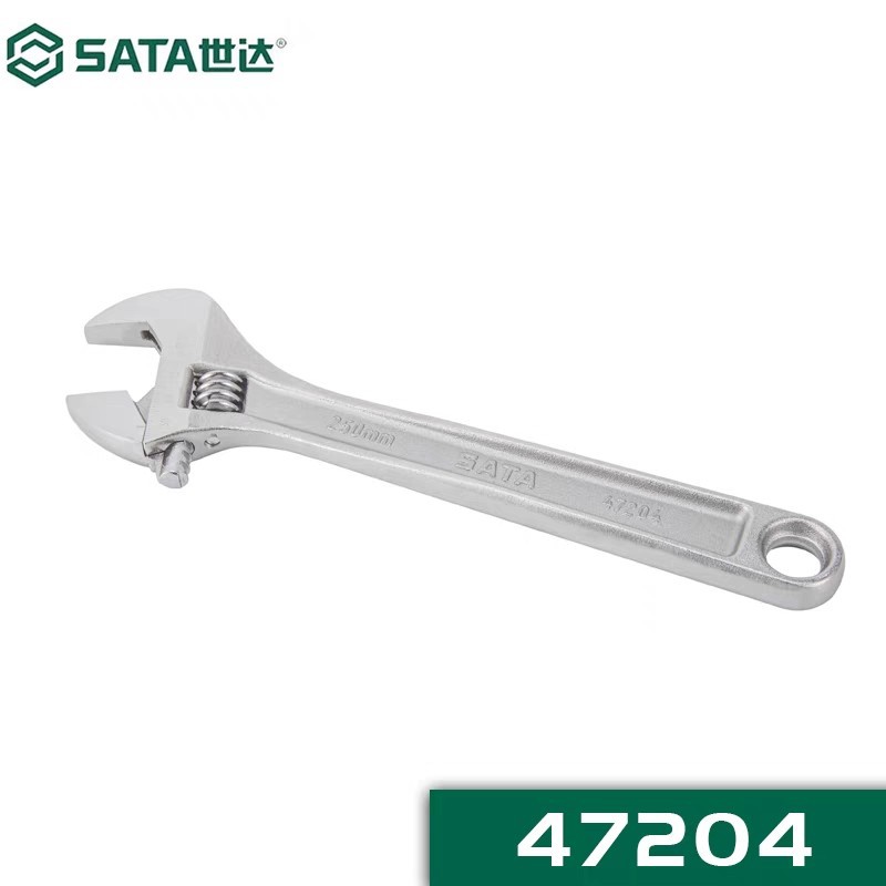 世达sata活动扳手10寸47204