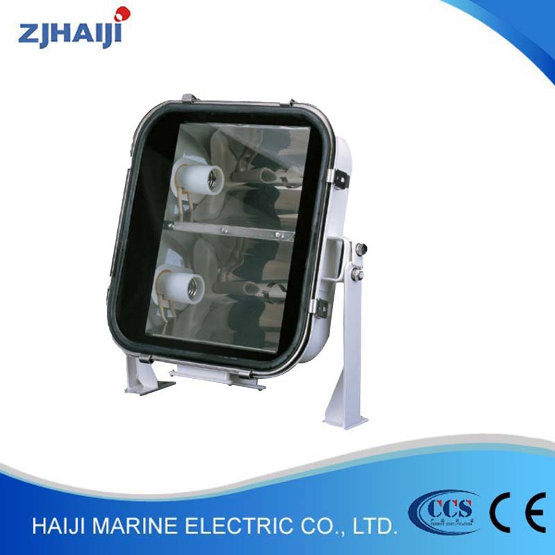 厂家直销船用灯具 2X400W船用不锈钢投光灯泛光灯TG19COB防水射灯