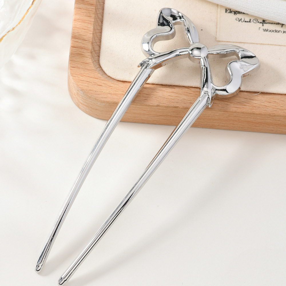 Arco de alta sensación en forma de U pinzas de cabello de mujer bola de cabello cabeza artefacto pinzas de cabello adorable pinzas de cabello tocado