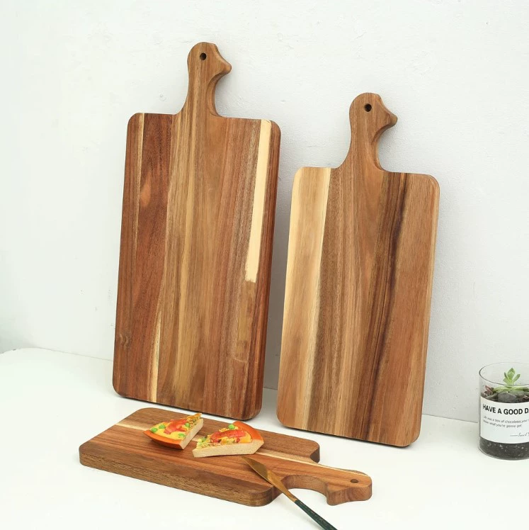 Акциялар Solid Wood Pizza Stupid Wooden Bid Steak Steak Restaurant Bread Plate Western Card House House Wood Stupid