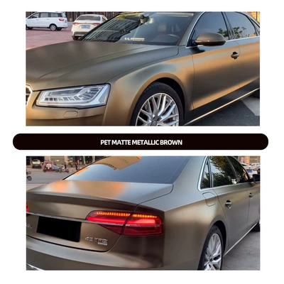 Auto Color Change Film Metallic Brown Color-Changing Film