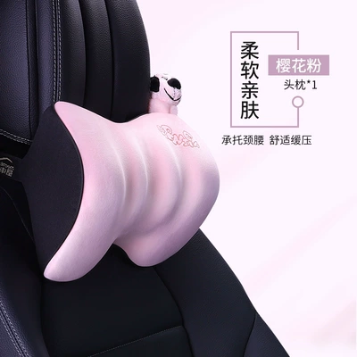 Headrest: Support, Seat Pillow, Neck - headrest-nb-626kt-sakura-powder