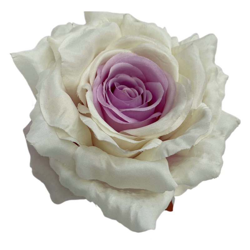 Thai reina Rosa flor cabeza boda salón decorativo flor tiro props cepillado tela simulación planta verde en maceta botella flor