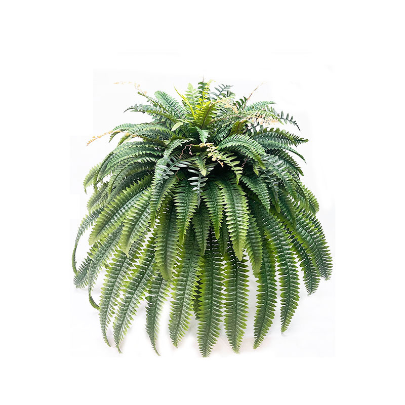 仿真波斯草家居墙面装饰人造蕨草尖尾波草客厅造景仿真绿植摆件|undefined