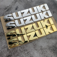 适用于铃木汽车SUZUKI摩托车改装S车标志贴车头盖车尾ABS字母标贴