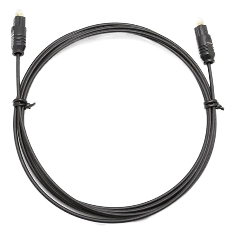 Fibra óptica cable de audio SPDIF transmisión digital Toslink cable digital de audio óptico Conexión de TV cuadrado Puerto