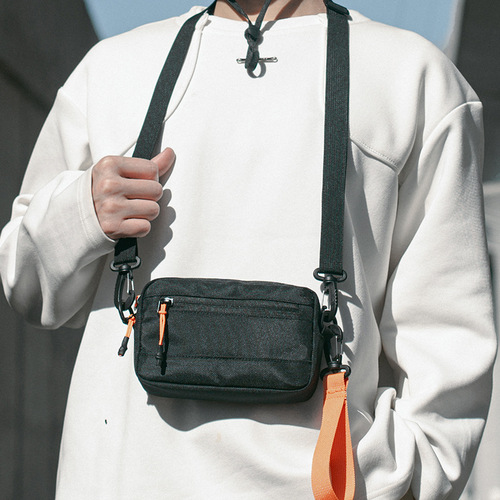 Crossbody Bag, Cross-Border New Arrival — Unisex Casual Smart Design Small Square Bag from a Trendy Brand, Perfectly Versatile for Everyday Use as a Coin Purse
