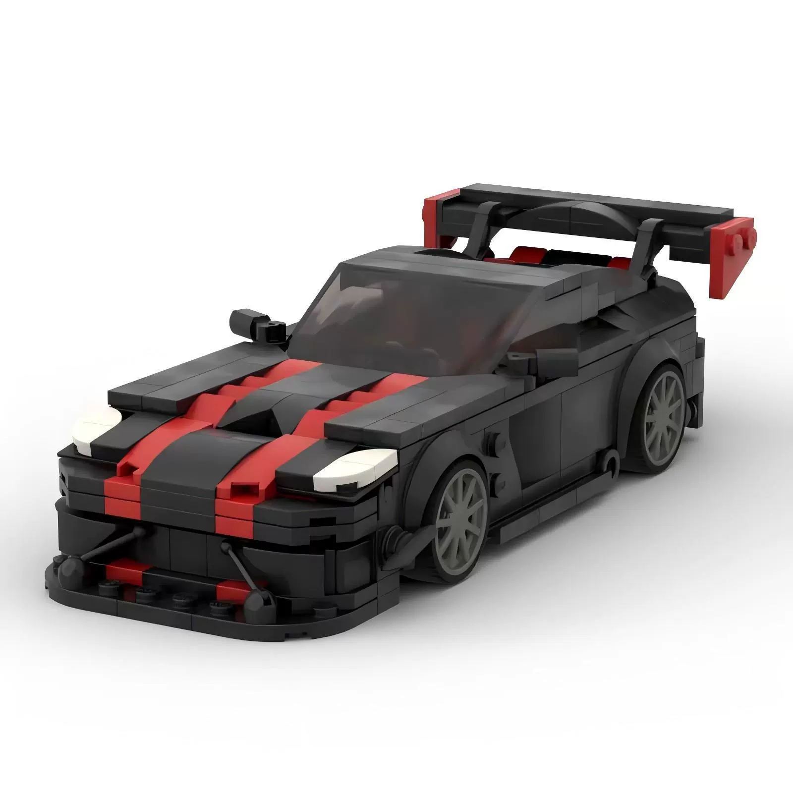 Совместим с LEGO MOC-182756 Dodge Viper VX I ACR модель автомобиля из частиц, творческая декоративная сборка