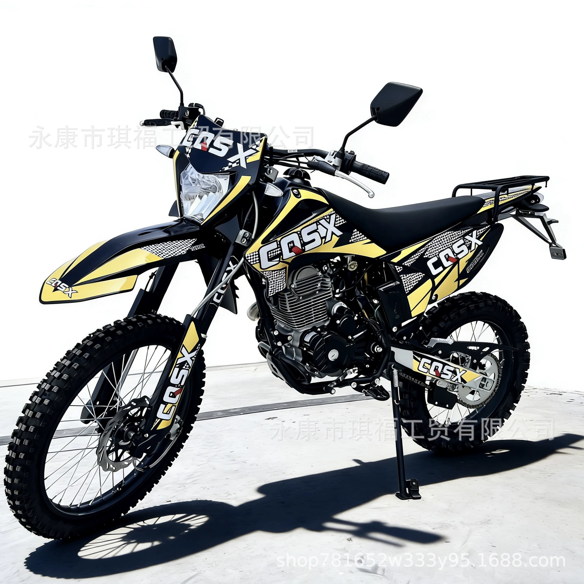 Четырехтактный 300cc бензиновый мотоцикл для взрослых с двумя колесами внедорожник, внедорожный высокий заезд, cqр