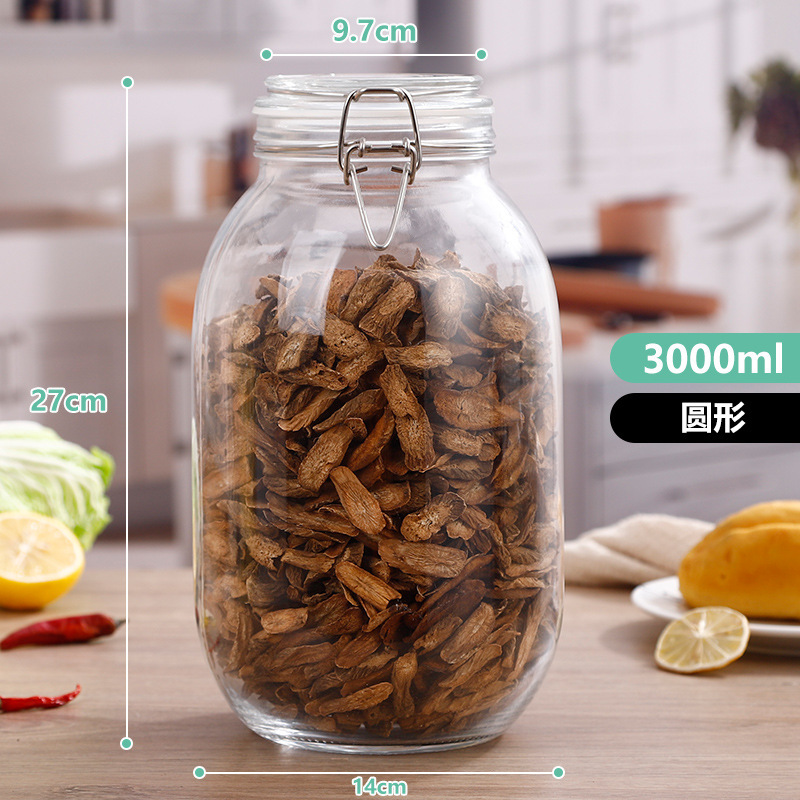 3000ML 라운드; 투명