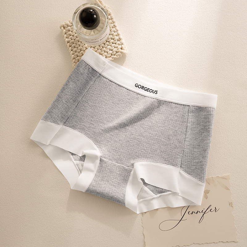 Ropa interior deportiva de algodón puro entrepierna antibacteriana entrepierna de algodón 2025 leggings antideslumbrantes ropa interior de mujer de mm gordo de gran tamaño