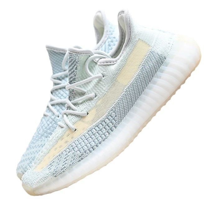 Putian Летняя сеть полет плетение 350 Coconut Shoes Ice Cream Flower Poems Poison Yeezy повседневные спортивные мужские кроссовки