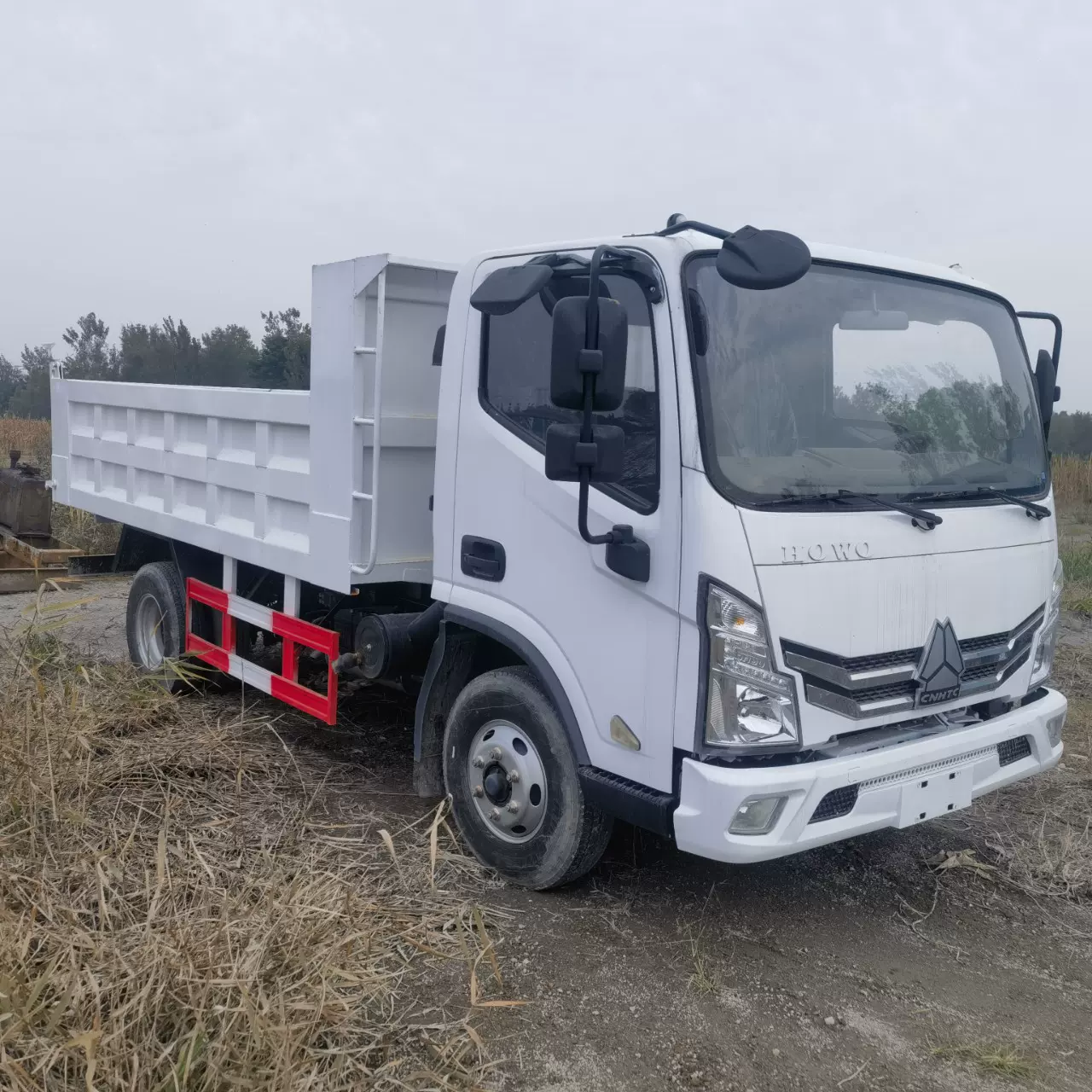 出口库存重汽豪沃自卸车可改右舵豪沃集装箱运输车重汽原车辆