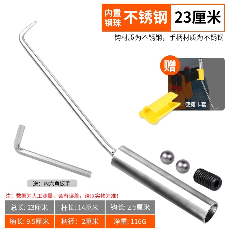 Gancho Semiautomático para Amarre de Varilla en Acero Inoxidable para Construcción