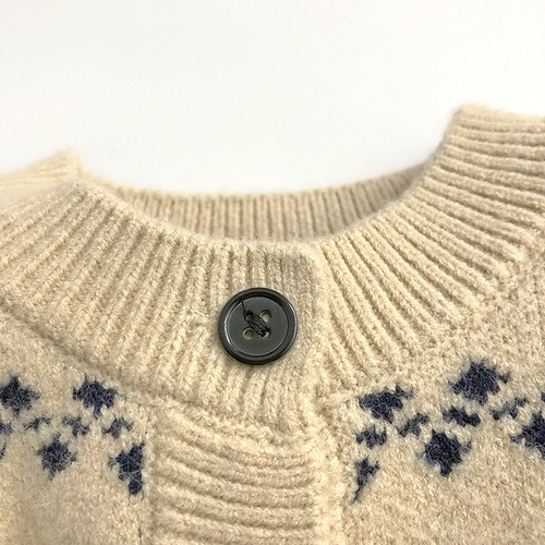 Hanli and Korean style~high-definition jacquard~spring and autumn children's sweaters, knitted vests, fashionable men's and women's trendy treasures, versatile waistcoats