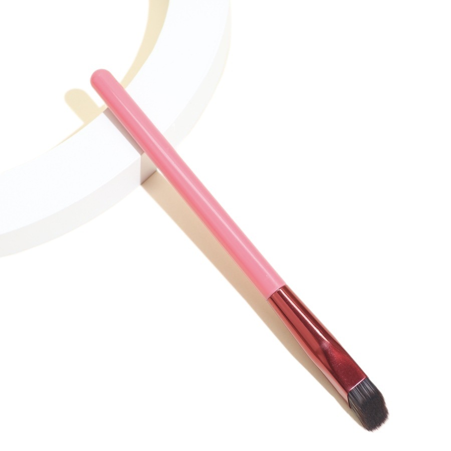 New cross-border for eyebrow brush multi-functional square three-dimensional concealer brush beveled eyebrow brush hairline portable makeup brush