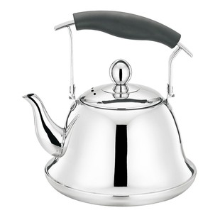 Stainless Steel Kettle with Whistle, Insulated and Durable for Induction Cookers, Large Spout Kettle