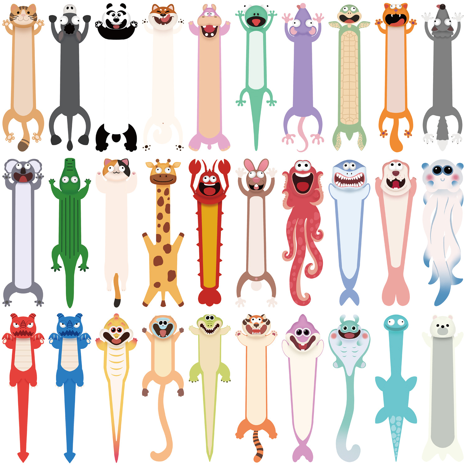 Micro-tinta, una variedad de estilos, marcadores, dibujos animados avanzados, arte antiguo, bricolaje, registros de lectura para estudiantes, marcadores exquisitos en papel