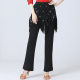 [Milk Silk] Latin Dance Pants Women's Square Dance National Standard Dance Modern Dance Sequins New Dancing Clothes Pants