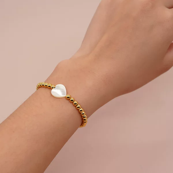 Cross-border Explosions Original Niche Beaded Bracelet Ins Style Hand-woven Fashion Love Cross Bracelet for Women