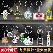 金属钥匙扣定制锌合金钥匙扣挂件订做动漫卡通钥匙扣小挂件配件