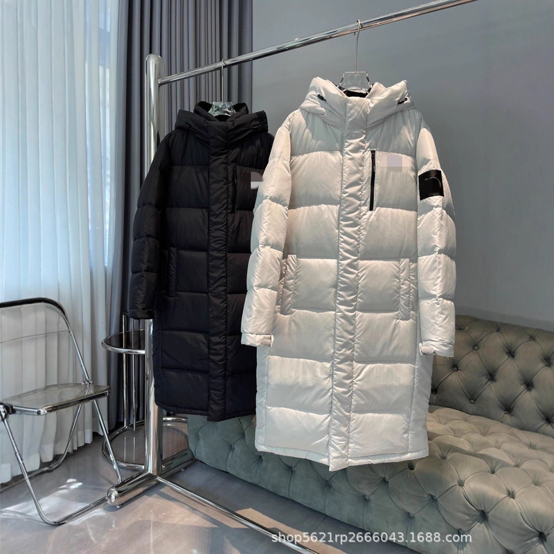 Us Version North Face New Black Winter Outdoor Jacket Casual Thick Quilted Long Women's Hooded Warm down Coat