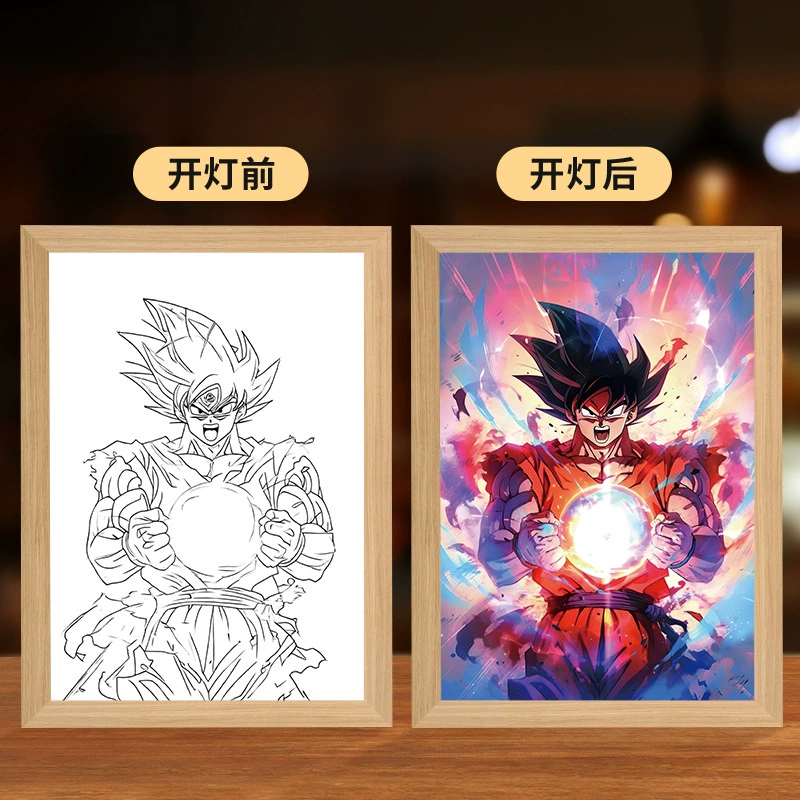 Dragon Ball, lightweight creative lights for bedroom