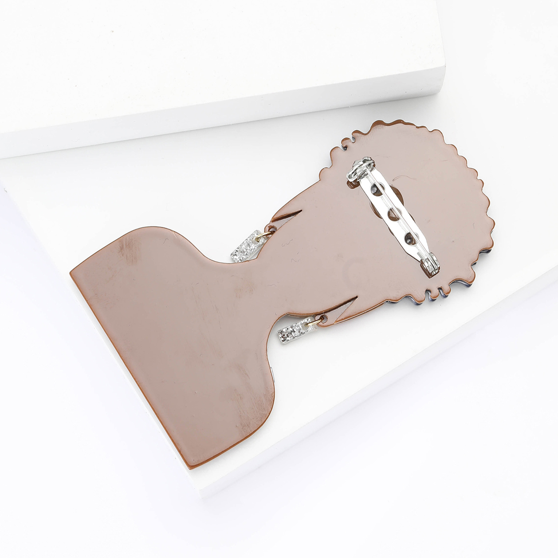 Cartoon Style Style Cartoon Style Pin Cartoon Character Arylic Enamel Women's Brooches